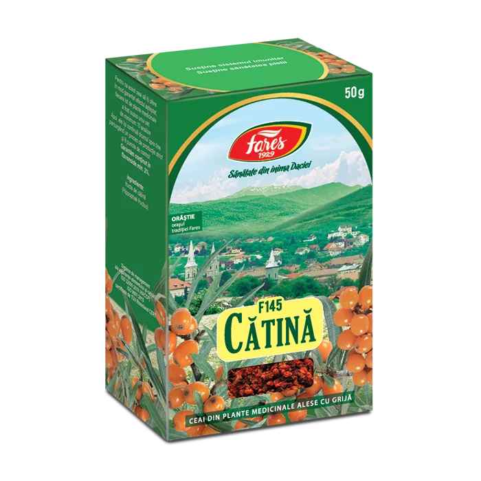 Ceai fructe de catina, 50g, Fares