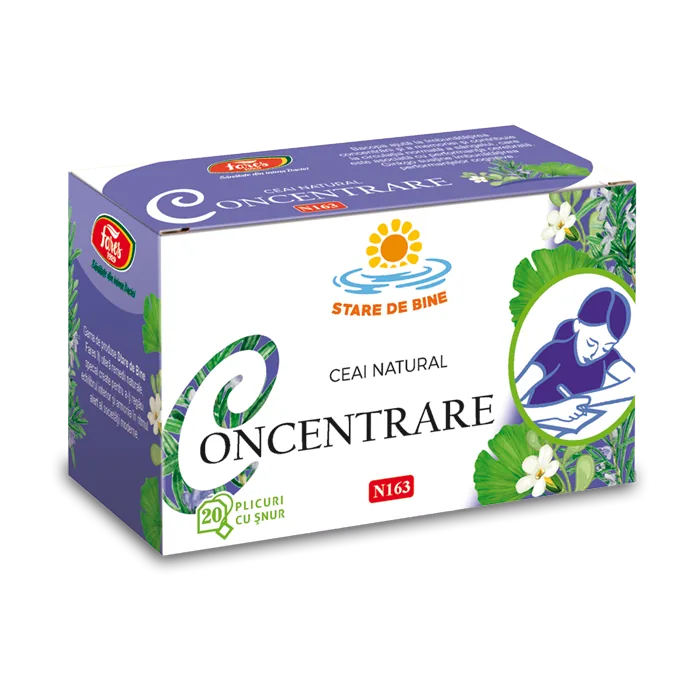 Ceai Concentrare, 20 plicuri, Fares