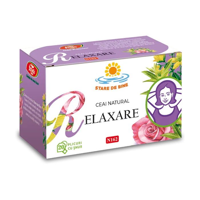 Ceai Relaxare, 20 plicuri, Fares
