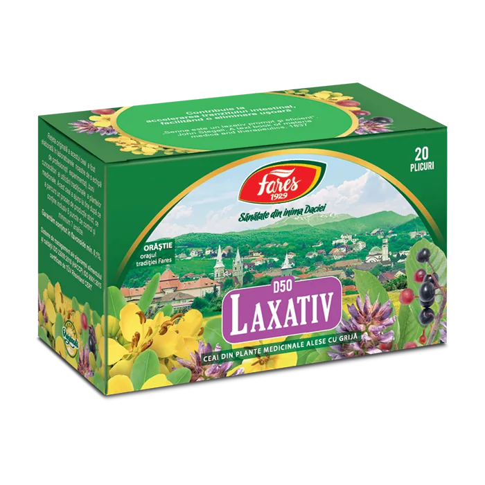 Ceai Laxativ, 20 plicuri, Fares
