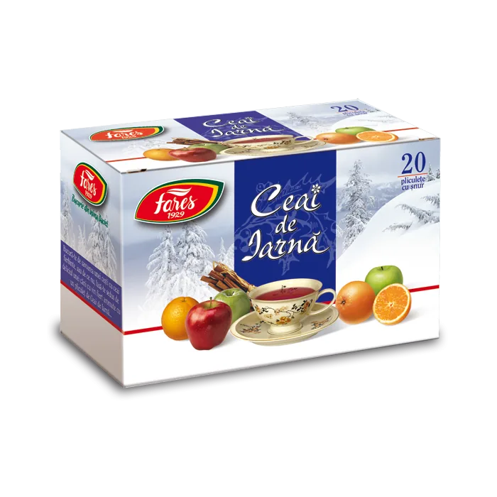 Ceai de iarna, 20 plicuri, Fares