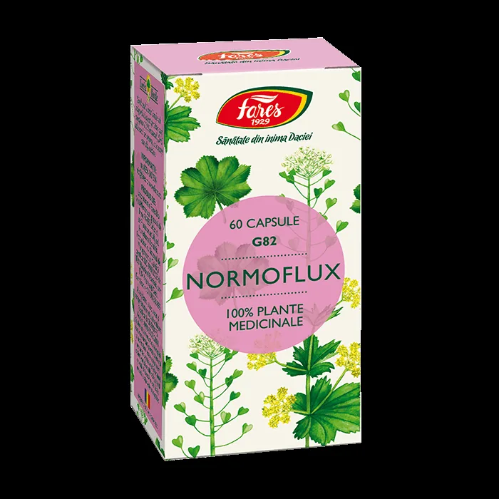 Normoflux G82, 60 capsule, Fares