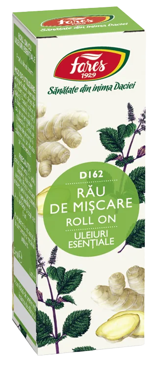 Ulei esential roll-on Rau de Miscare, 5ml, Fares