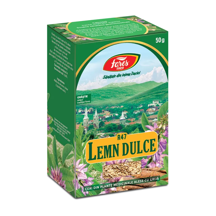 Ceai radacina de Lemn-dulce R47, 50g, Fares