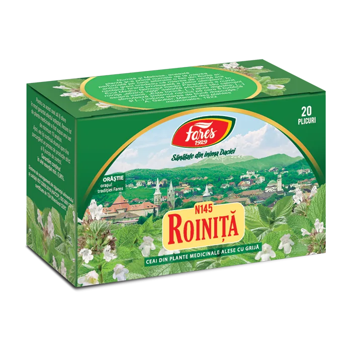 Ceai de ronita, 20 plicuri, Fares