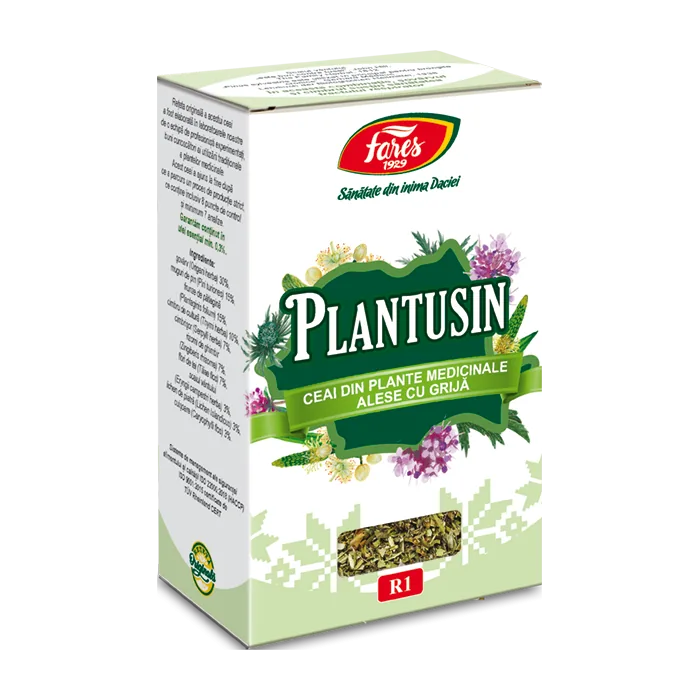 Ceai Plantusin, 50g, Fares