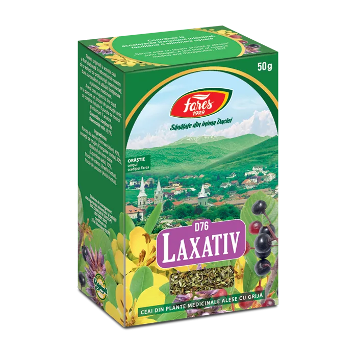 Ceai Laxativ, 50g, Fares