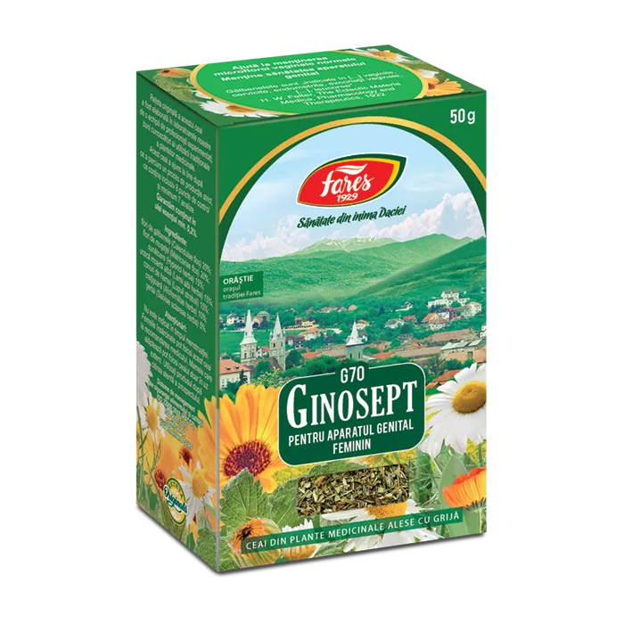 Ceai Ginosept, 50g, Fares