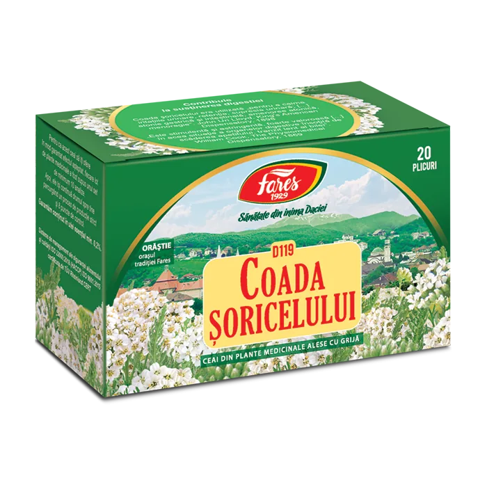 Ceai Coada Soricelului, 20 plicuri, Fares