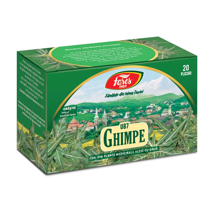 Ceai de ghimpe U87, 20 plicuri, Fares