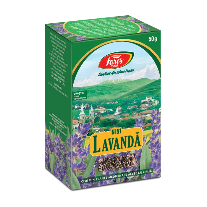 Ceai de lavanda, 50g, Fares