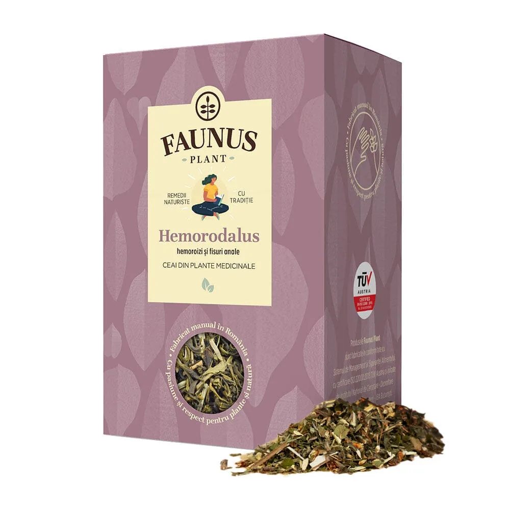 Ceai pentru hemoroizi Hemorodalus, 90g, Faunus Plant