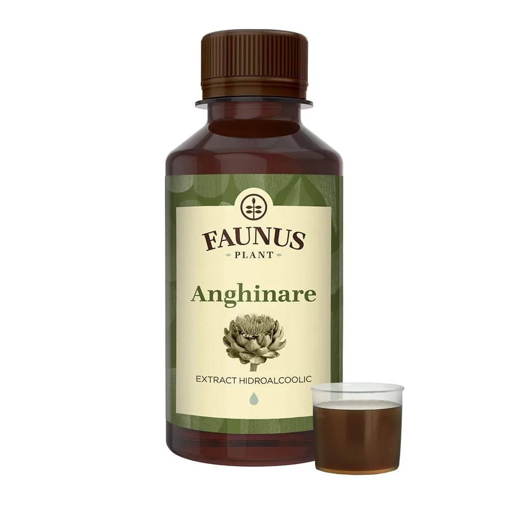 Tinctura de Anghinare pentru detoxifiere ficat, 200ml, Faunus Plant