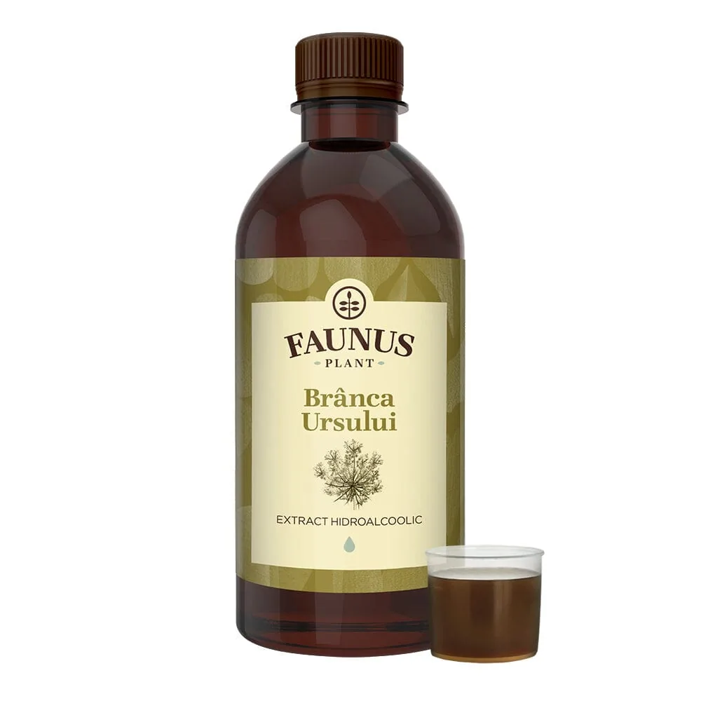 Tinctura de Branca Ursului pentru potenta, 500ml, Faunus Plant