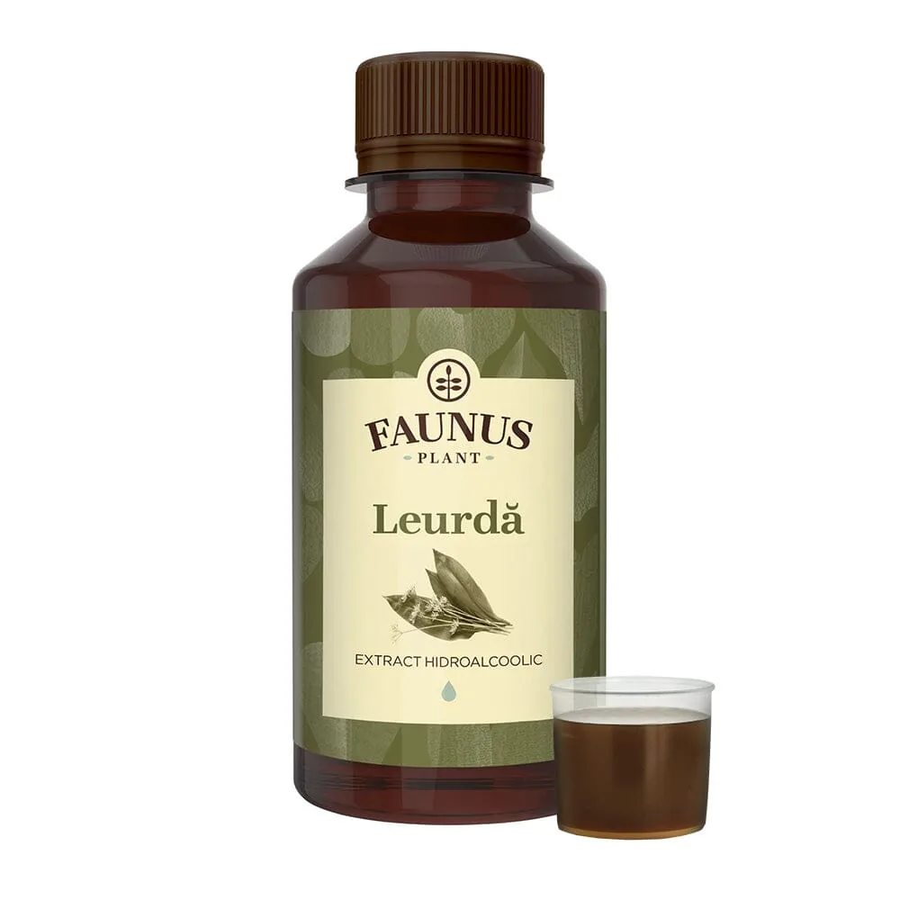 Tinctura de Leurda hipotensiv, 200ml, Faunus Plant